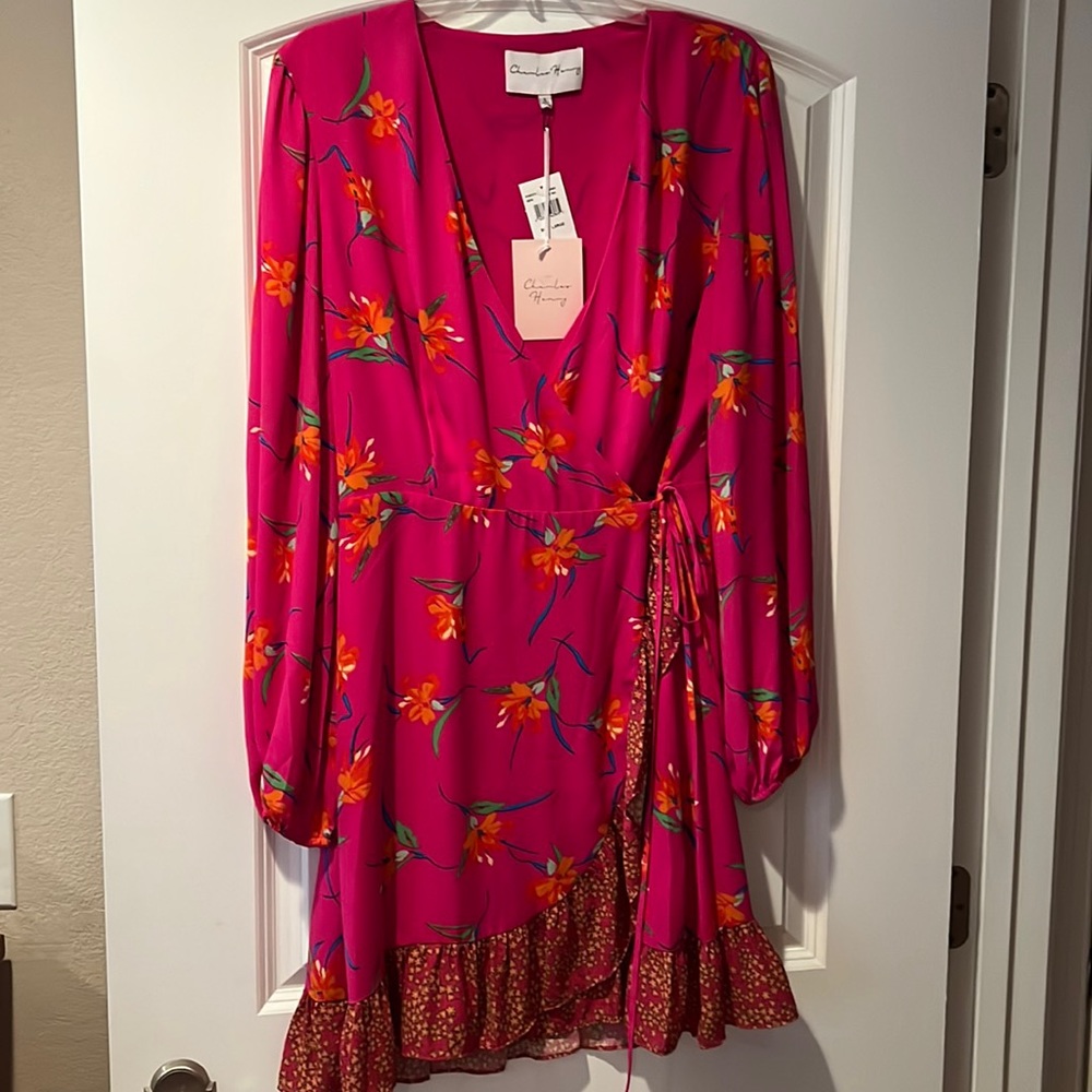 Charles Henry Floral Dress